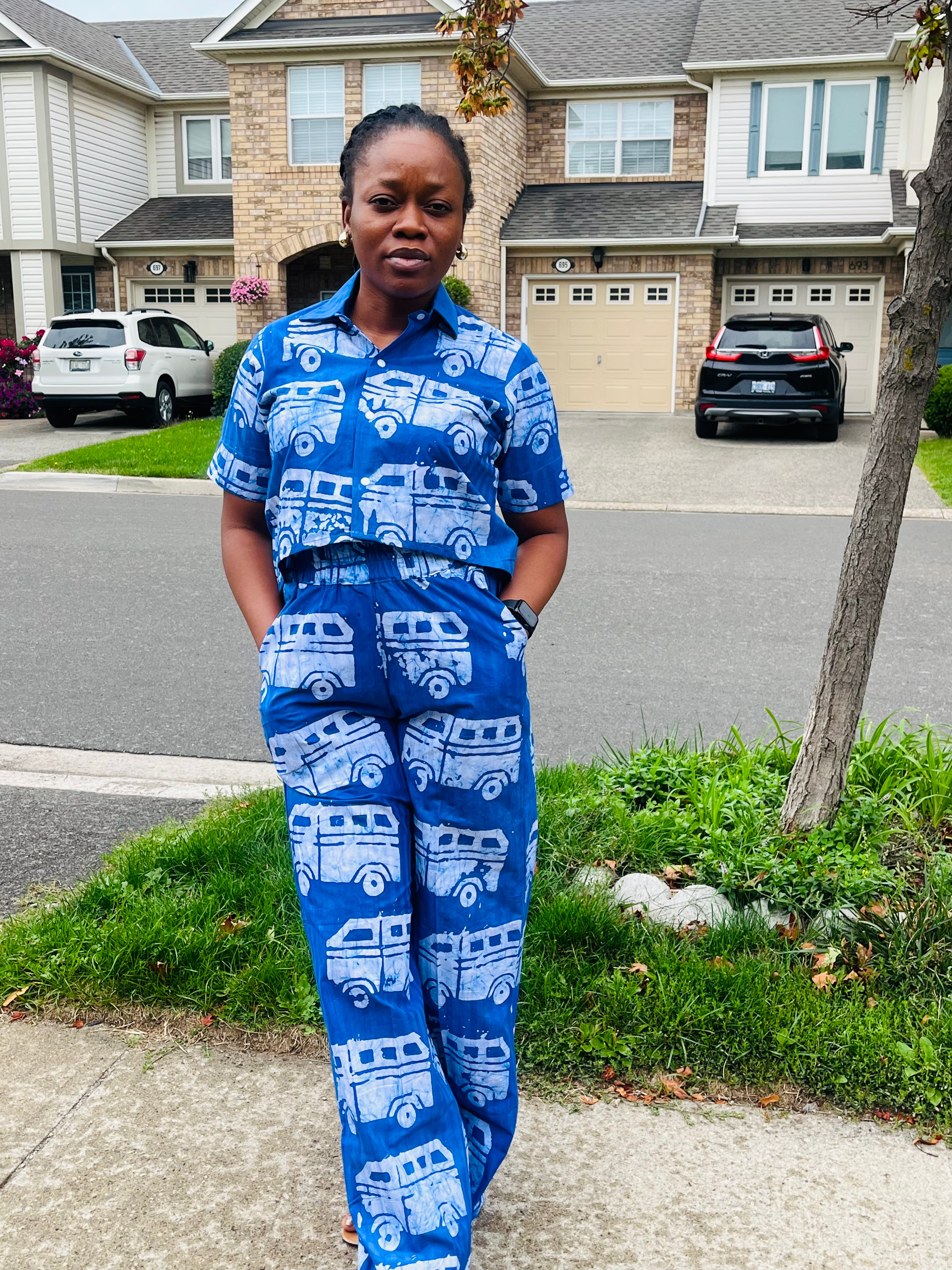 Tito Adire Pant Set