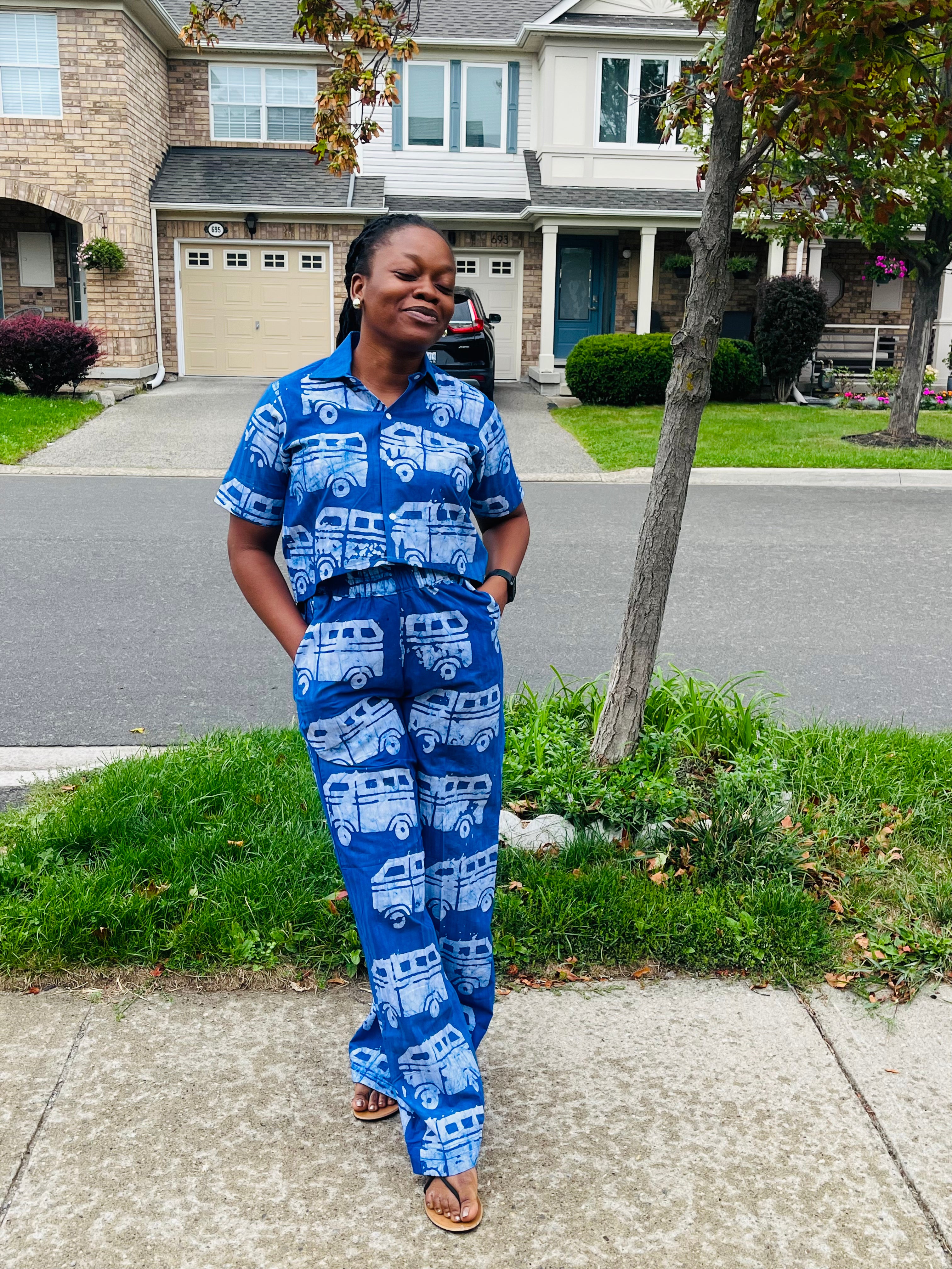 Tito Adire Pant Set