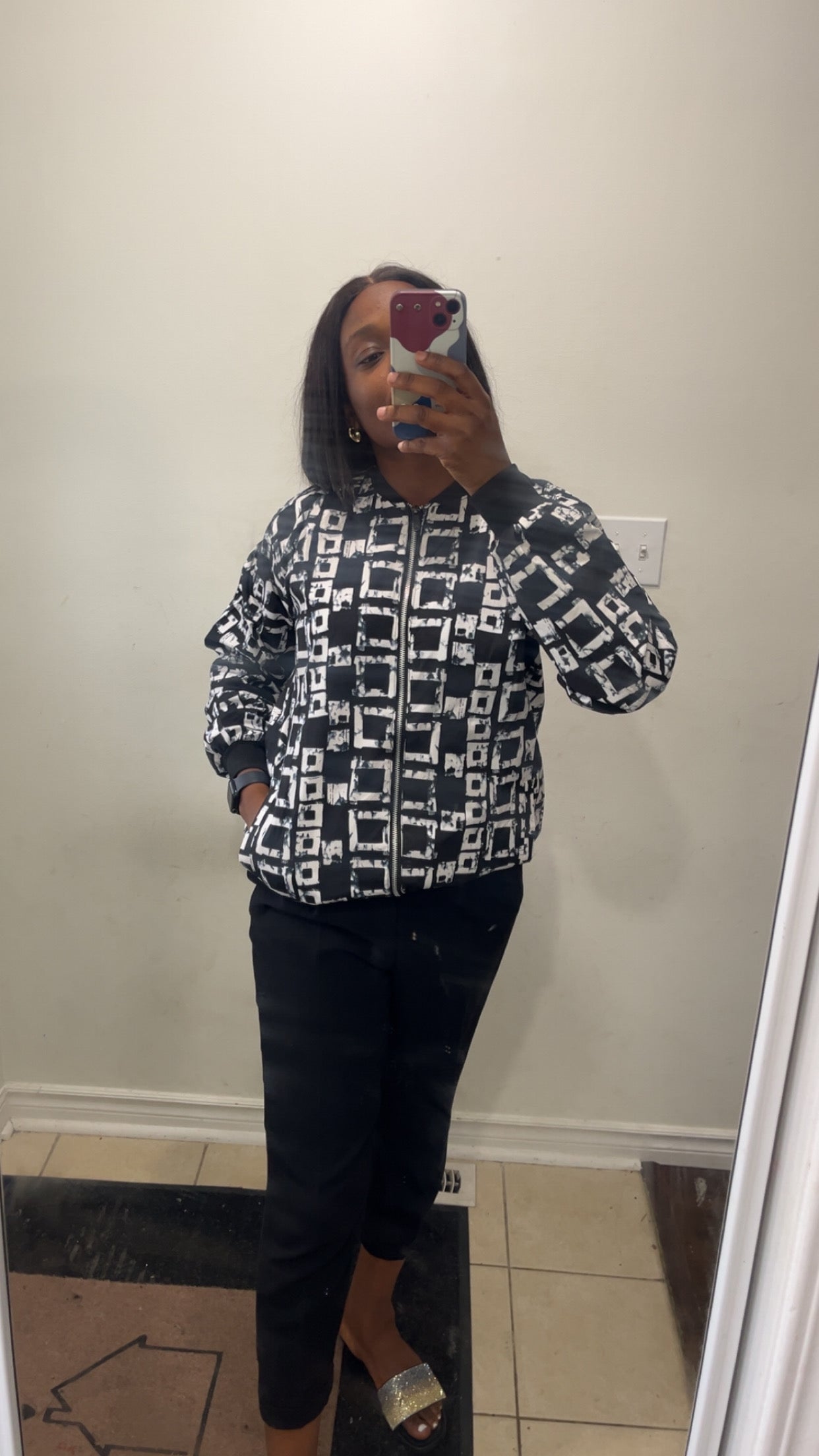 Ankara Bomber Jacket