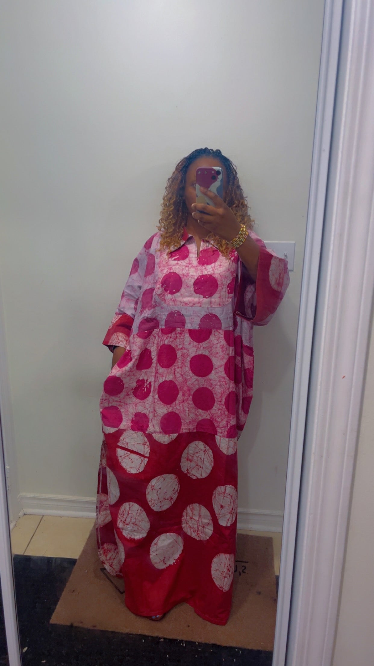 Collared Bubu Gown