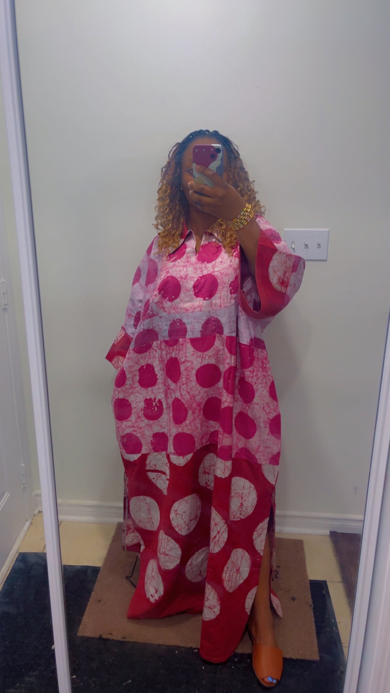 Collared Bubu Gown