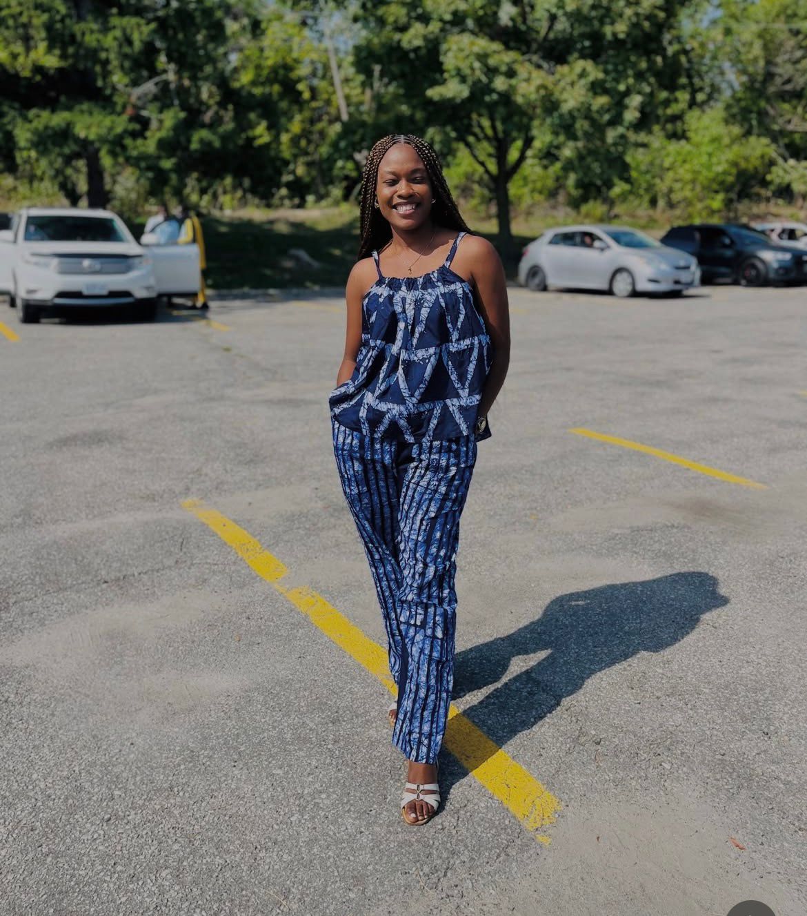Lolly Adire Pant Set